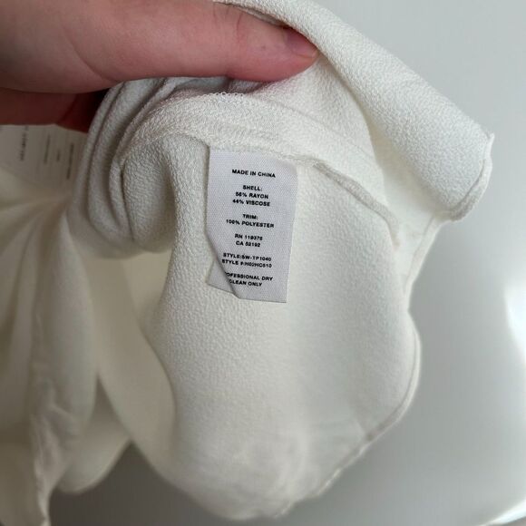 Helmut Lang Double Strap Top - Ivory - Picture 9 of 9